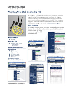 MAGNUM ENERGY DIMENSIONS-Magnum Energy ME-MW-W, MagWeb Web based monitoring kit -Wireless