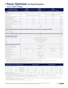 SolarEdge-P730-5 SERIES-NXX, DC Optimizer, 730W/125VDC, MC4 In/MC4 Out