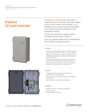 Load image into Gallery viewer, Enphase, EP-NA-LK02-040, Accessory, IQ Load Controller
