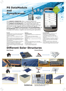 LORENTZ Solar Pumps- Solar Pool Pump PU1800 CS-37-1, UL, ID 3"