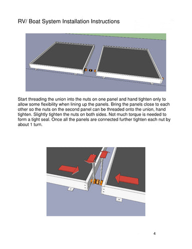 KIT-RV Solar Water Heating (1) panel- Direct Circulation