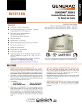 Load image into Gallery viewer, Generac Generators-Guardian 10kW Home Standby Generator w/ Wi-Fi Mobile Link 7171
